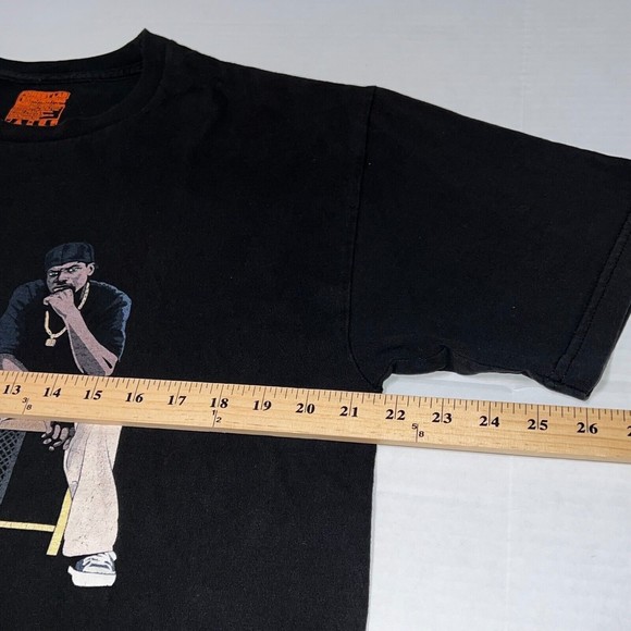 Forest Lab Friday Movie Ice Cube Chris Tucker Black Graphic Shirt Men's Large - Picture 5 of 8